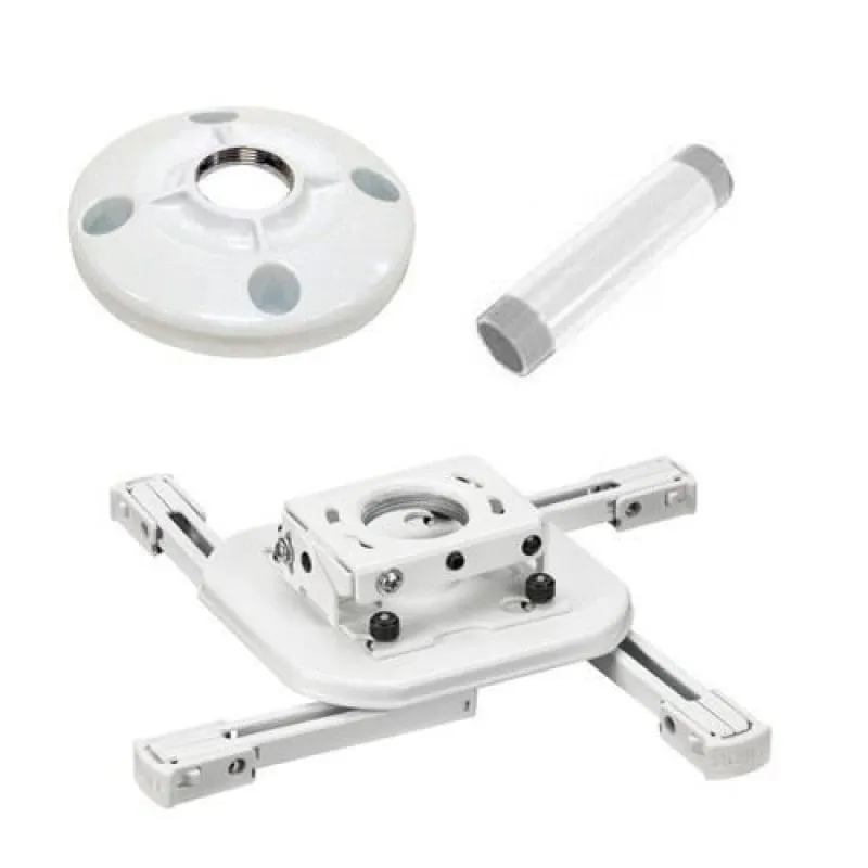 Chief KITAD003W Supporto a Soffitto per Proiettore Carico 11,3 Kg Inclinazione +/-20° Rotazione 360°