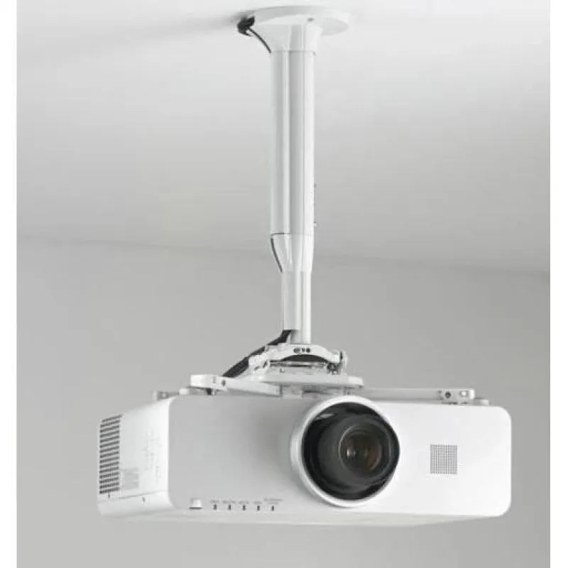 Chief KITEC030045W Supporto a Soffitto Regolabile 30-45 cm Capacità 11,3 Kg Bianco