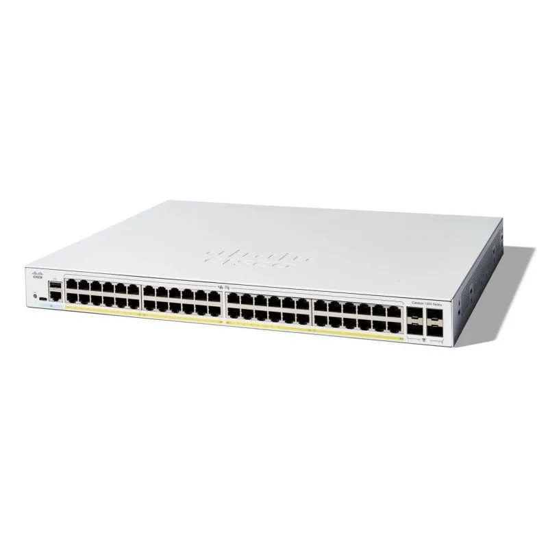 Switch Cisco Catalyst C1200-48P-4G 48 Porte Gigabit PoE+ 4 SFP L2/L3