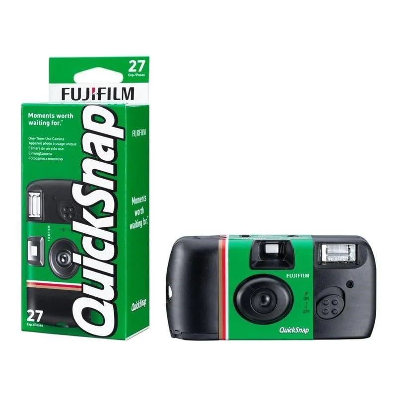 Fotocamera analogica Fujifilm QuickSnap usa e getta flash 27 esposizioni