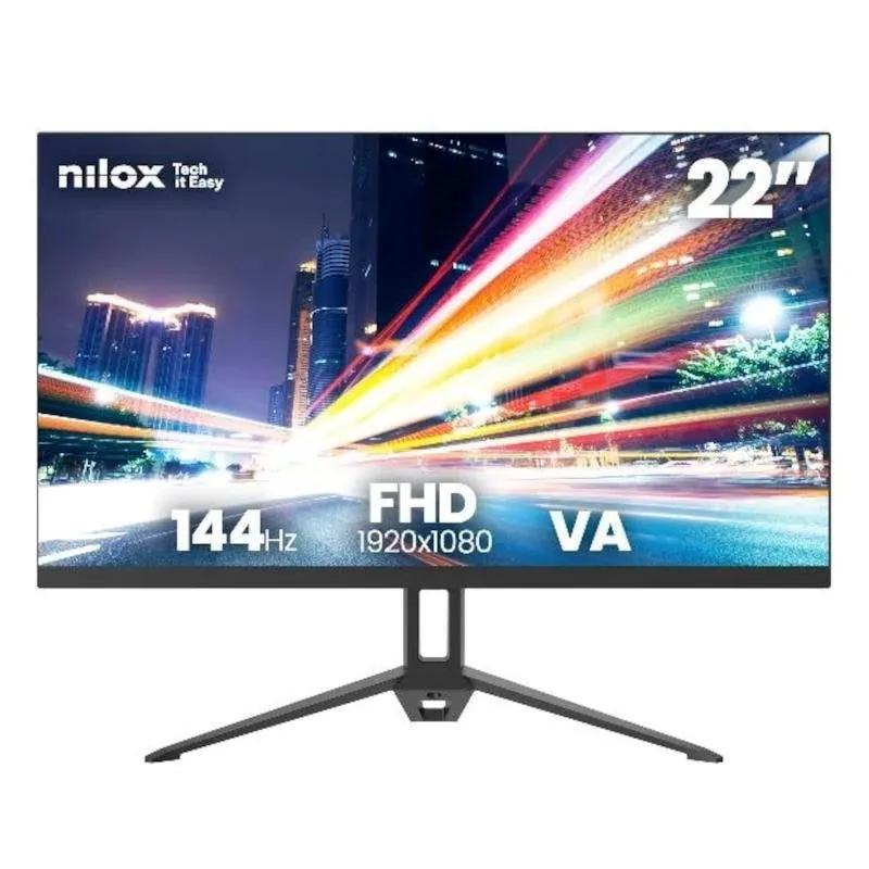 Monitor PC Nilox NXM22FHD14411 22" Full HD 144 Hz VA 5 ms HDMI VGA