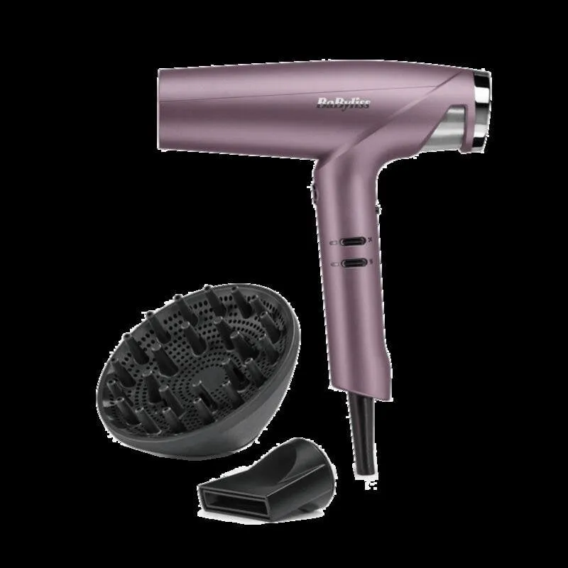 Phon Ionico BaByliss Futura D6051DE 1600W 3 Temperature 3 Velocita Viola