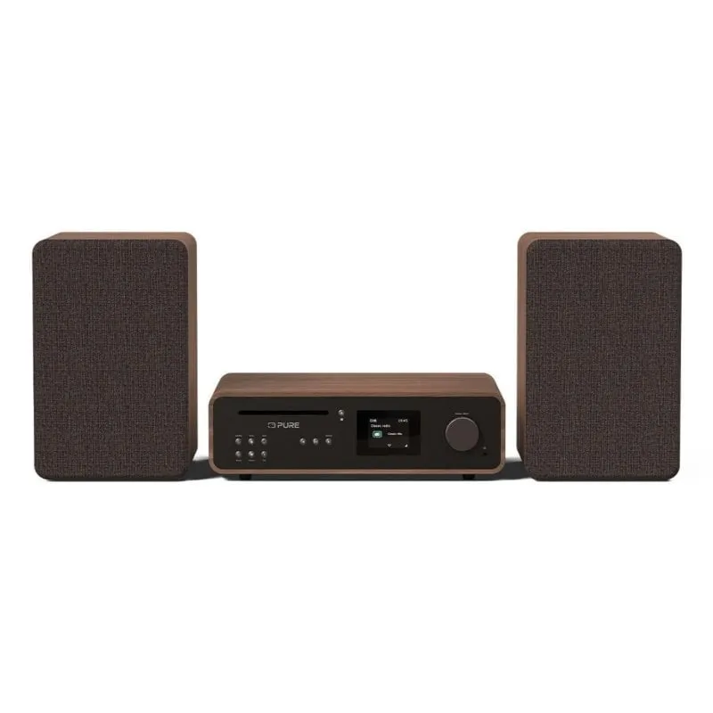 Microcatena PURE Classic Stereo 50 W RMS Wi-Fi Bluetooth CD DAB+
