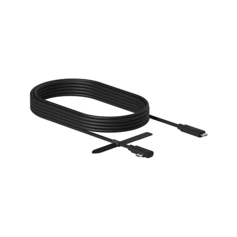 Cavo Meta Quest Link USB-C 5m Fibra Ottica Nero
