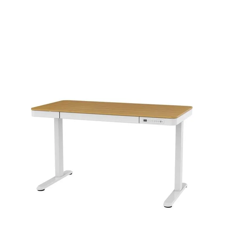 Scrivania regolabile Activejet ET119S 120 x 60 cm bianca