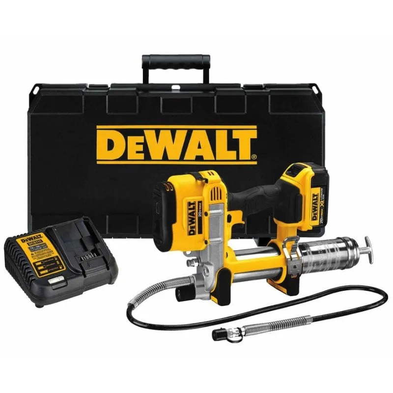 Pistola ingrassatrice DeWalt DCGG571M1 Senza Fili 20 V 4 Ah LED