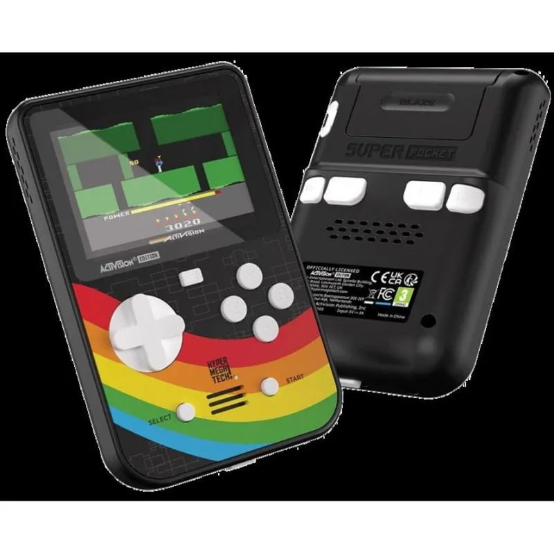 Evercade Super Pocket Retro 34 giochi 2,8 pollici Nero