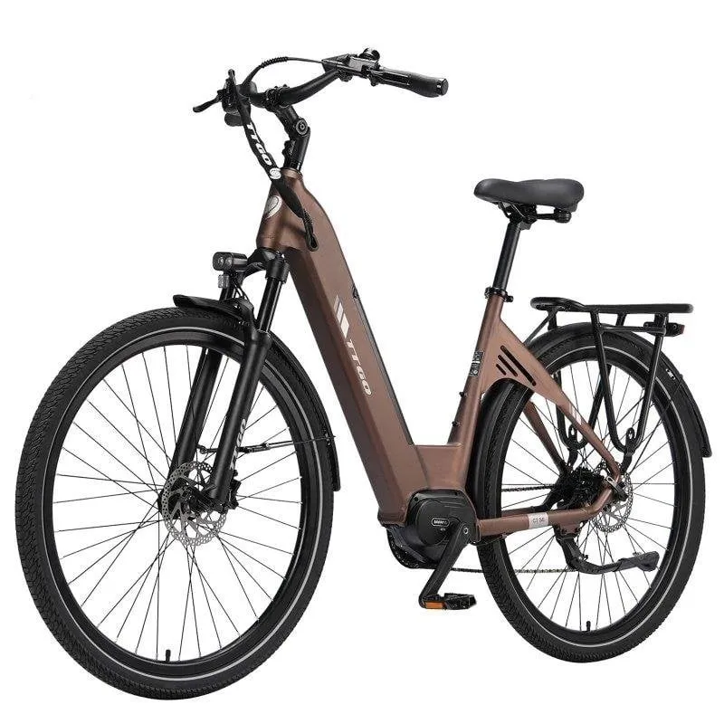Bicicletta Elettrica TTGO C7SE 28 pollici 36 V 18 Ah 75 Nm