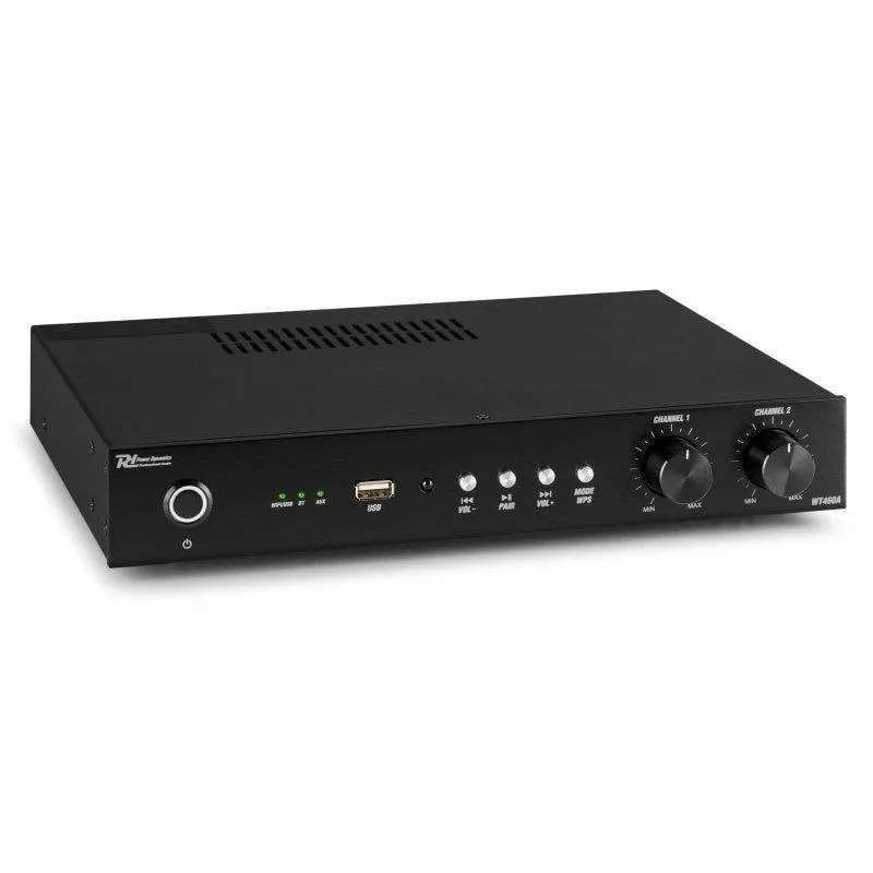 Amplificatore Power Dynamics WT460A 240W WiFi Bluetooth RCA USB Ethernet