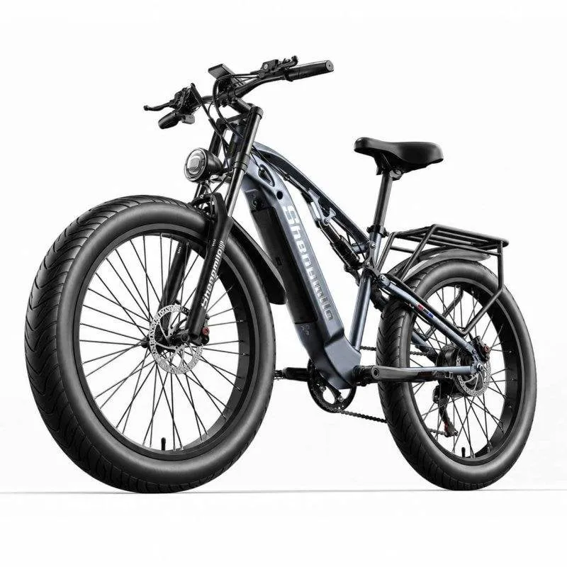 Bicicletta elettrica Shengmilo MX05 500W 48V 17,5Ah pneumatici larghi 26" doppia sospensione