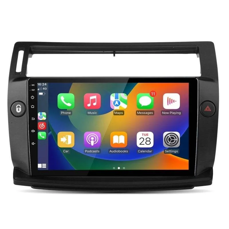 Autoradio JUNSUN Android15 4+64GB Carplay Wifi GPS Citroën C4