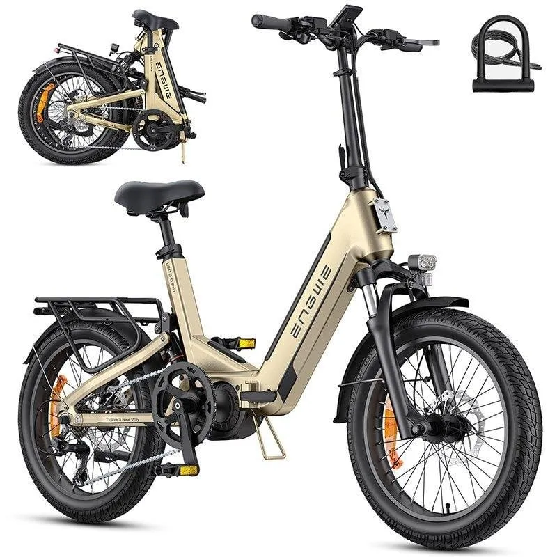 Bicicletta elettrica ENGWE L20 3.0 Pro pieghevole 20" motore centrale 250W 140km