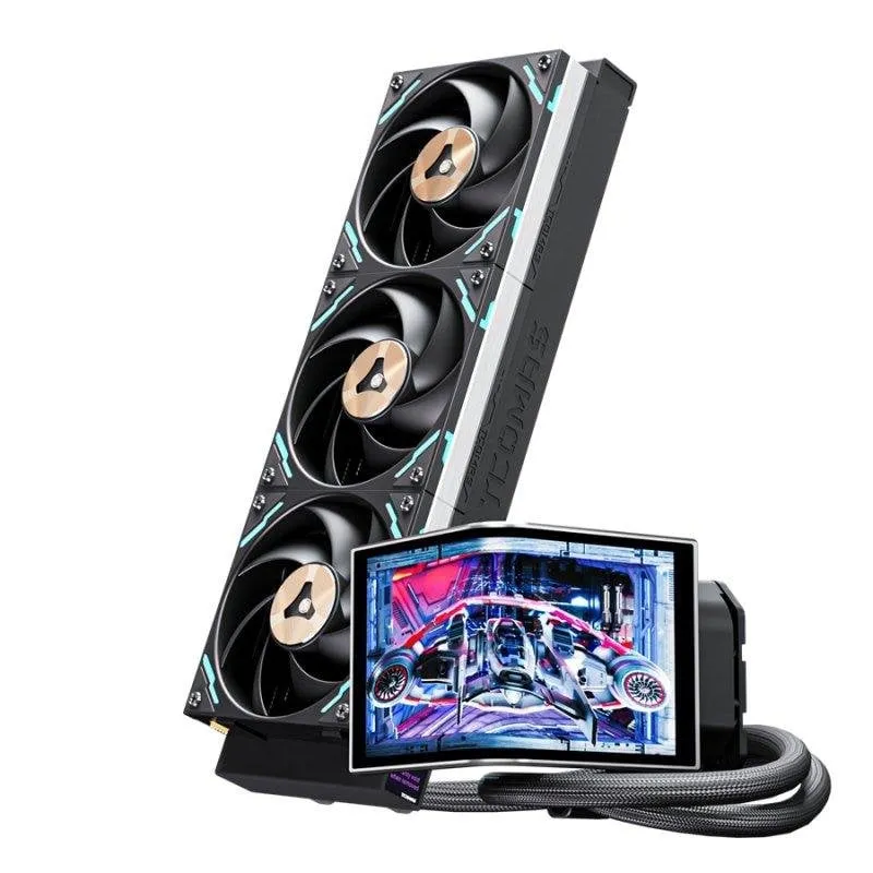 Raffreddamento a liquido TCOMAS Neox Pro 360 mm 3 ventole ARGB schermo 6,7"