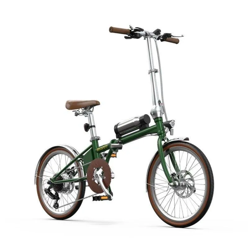 Bicicletta elettrica pieghevole OneSport OT02 Pro 250 W 20" verde