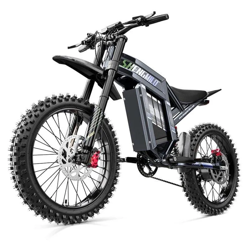 Bicicletta elettrica Shengmilo S900 Pro 3000 W 60 V 35 Ah pneumatici 20" off-road
