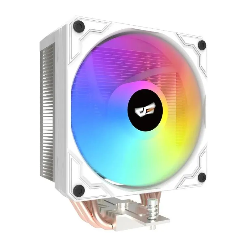 Raffreddamento Aria Darkflash Socket Intel/AMD 120 mm M400 ARGB bianco