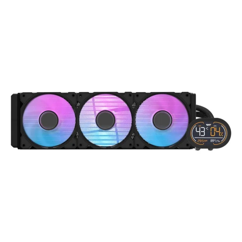 Refrigerazione Liquida Darkflash DH360D v2 360 mm 3 Ventole ARGB Display