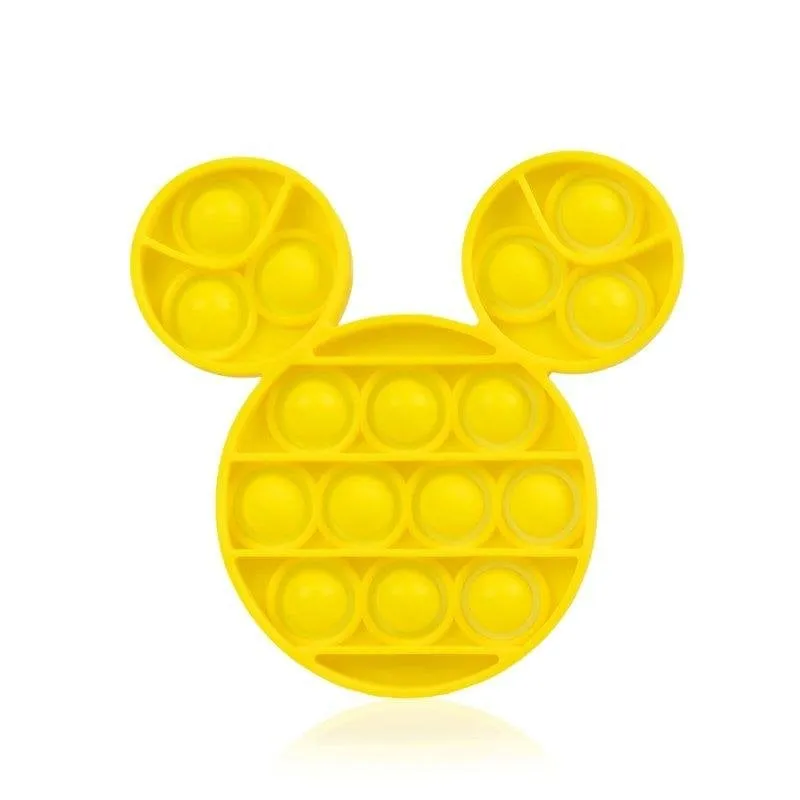 Giocattolo Sensoriale Dam Electronics Bubble Pop It Mini Topolino Silicone