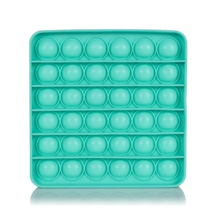 Giocattolo sensorial Dam Electronics Bubble Pop It Design quadrato