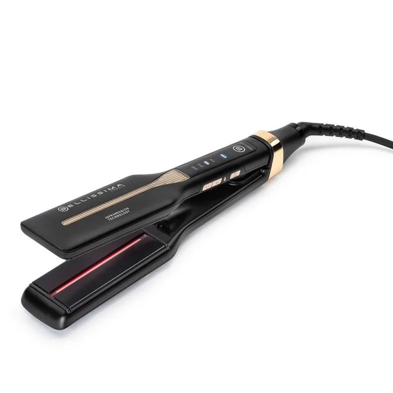 Piastra per capelli ceramica Bellissima Absolute 230 °C 4 livelli ionica nera