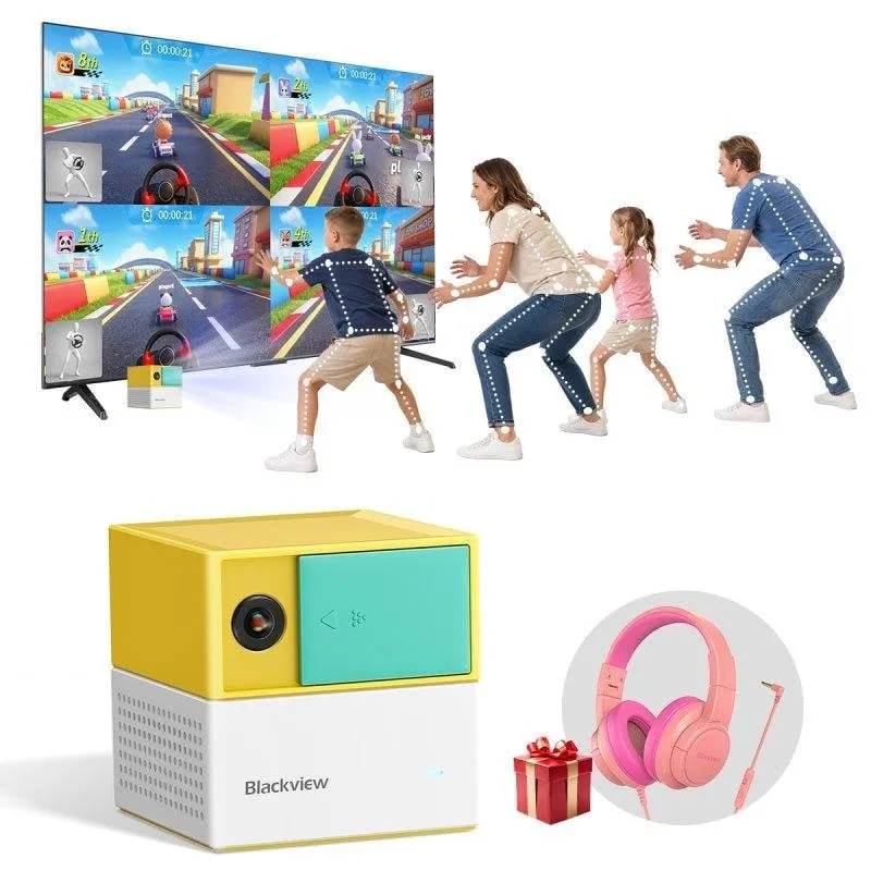 Blackview PlayPop 8 Console da tavolo Rockchip RK3576 128 GB 8 GB Giallo crema