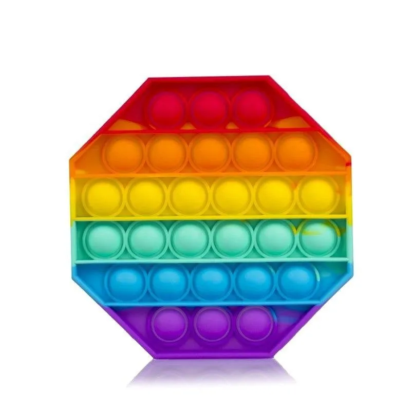 Giocattolo Bubble Pop It Dam Electronics Ottagono Multicolore