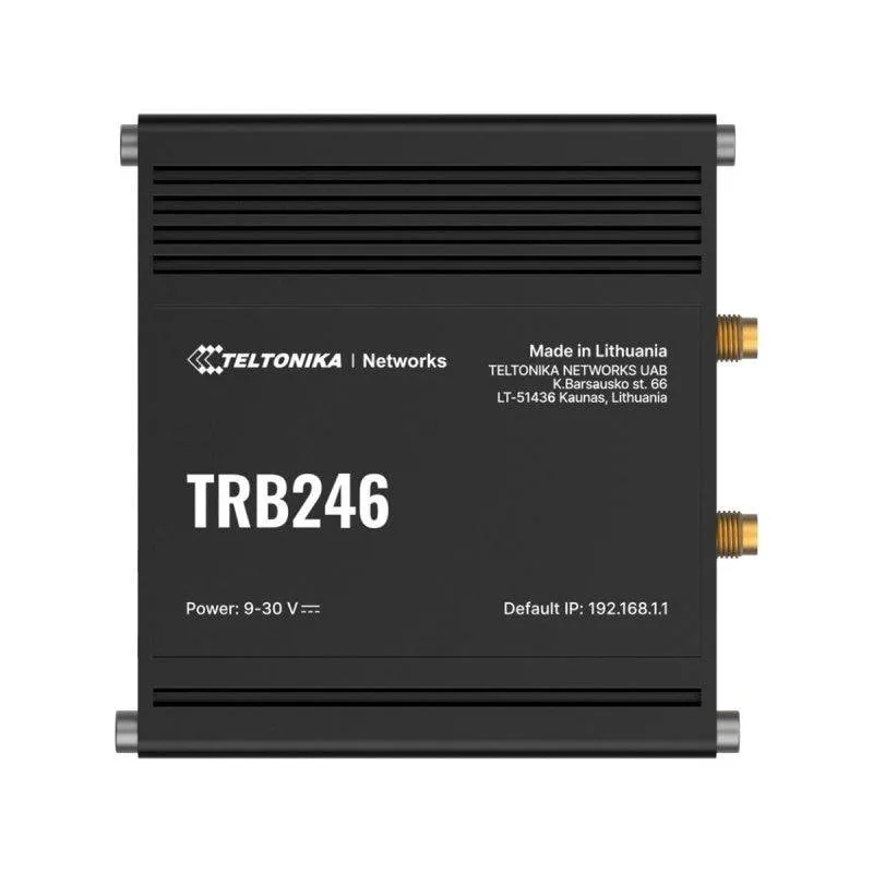 Router Teltonika TRB246 4G LTE Cat 4 150 Mbps Dual SIM RS-232/485
