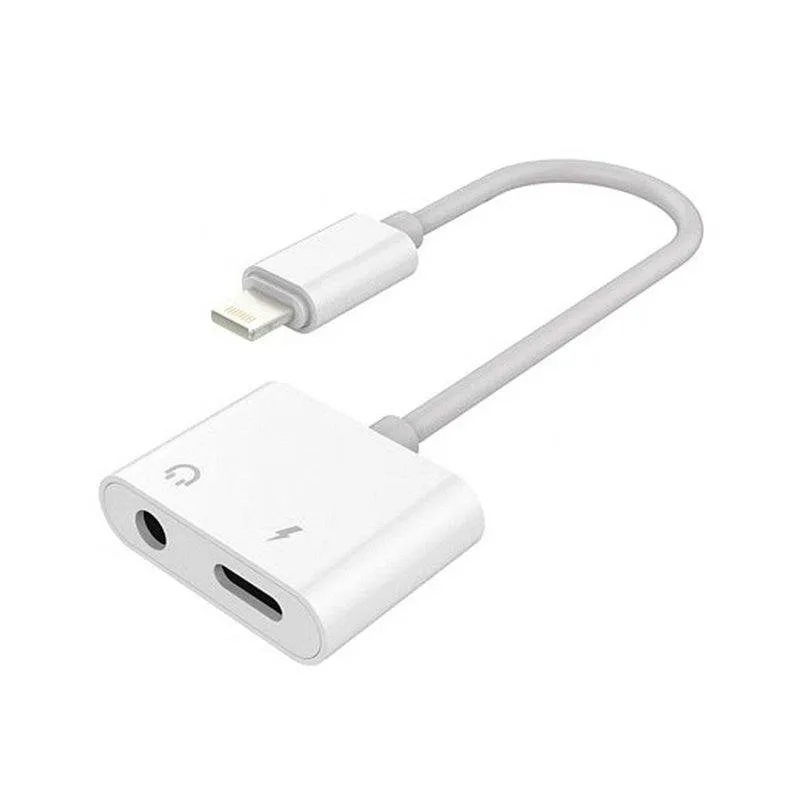 Adattatore Dam Electronics Lightning a Minijack 3,5 mm e Ricarica Simultanea