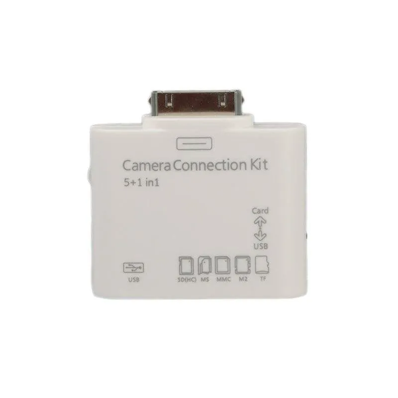 Adattatore Dam Electronics 5 in 1 iPad 1/2/3 lettore multischeda