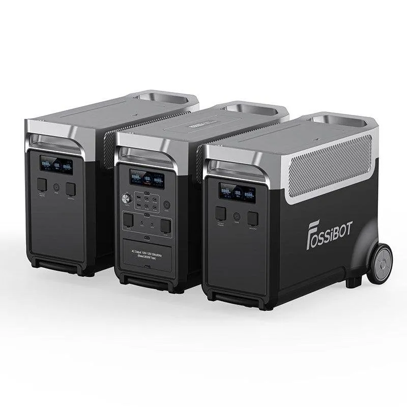 Stazione di energia FOSSiBOT F3600 Pro 11520 Wh 3 prese AC LiFePO4