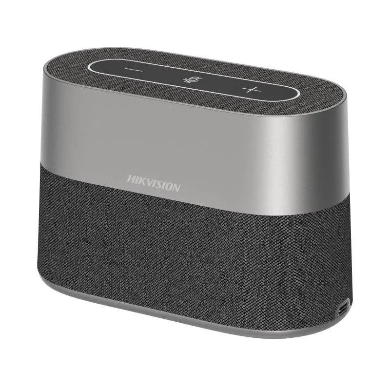 Speaker per conferenze Hikvision omnidirezionale, 8 microfoni, 5 m, grigio