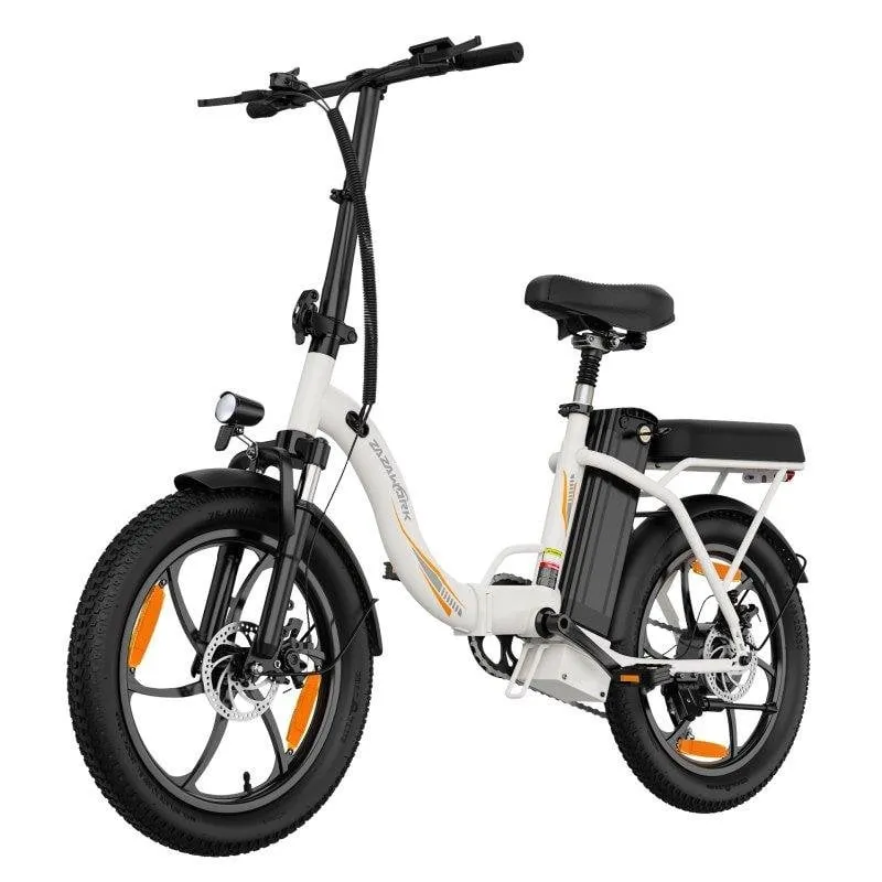 Bicicletta Elettrica Pieghevole Zazawork C16 48V 16Ah 250W Shimano 7 velocità