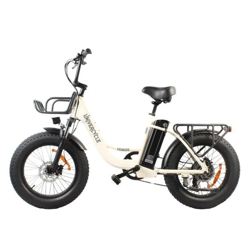 Bici Elettrica Univercycle B5 Venere Portapacchi Anteriore