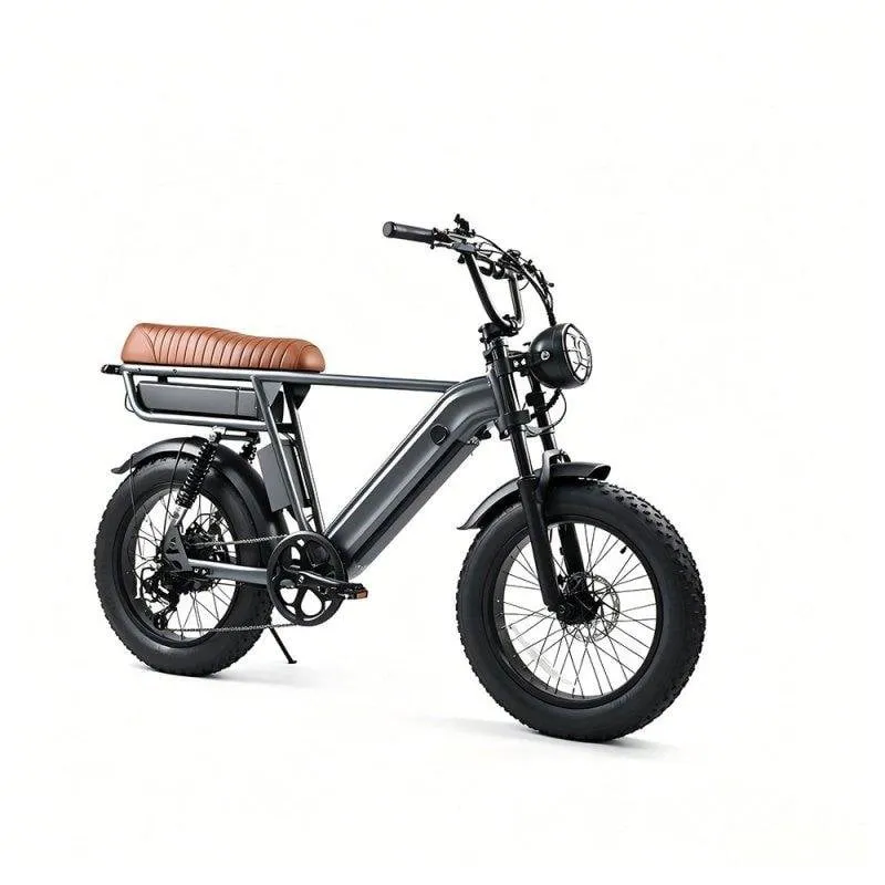 Bicicletta Elettrica Yangor Y20 Pro Max Sospensione Totale Batteria Doppia 48V Grigio