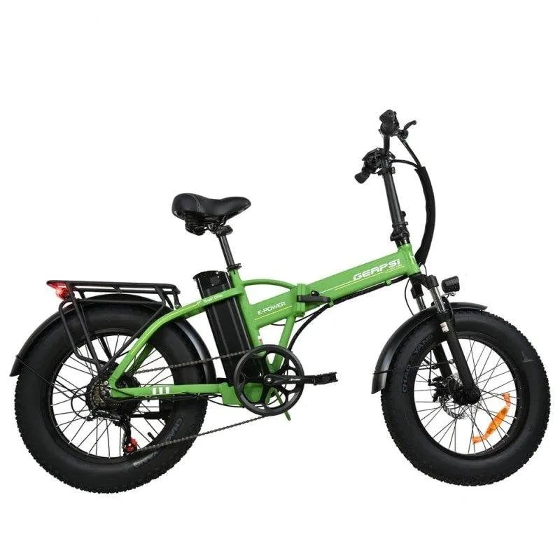 Bicicletta Elettrica Baolujie DZ2002 Pneumatici Lunghi 20x4