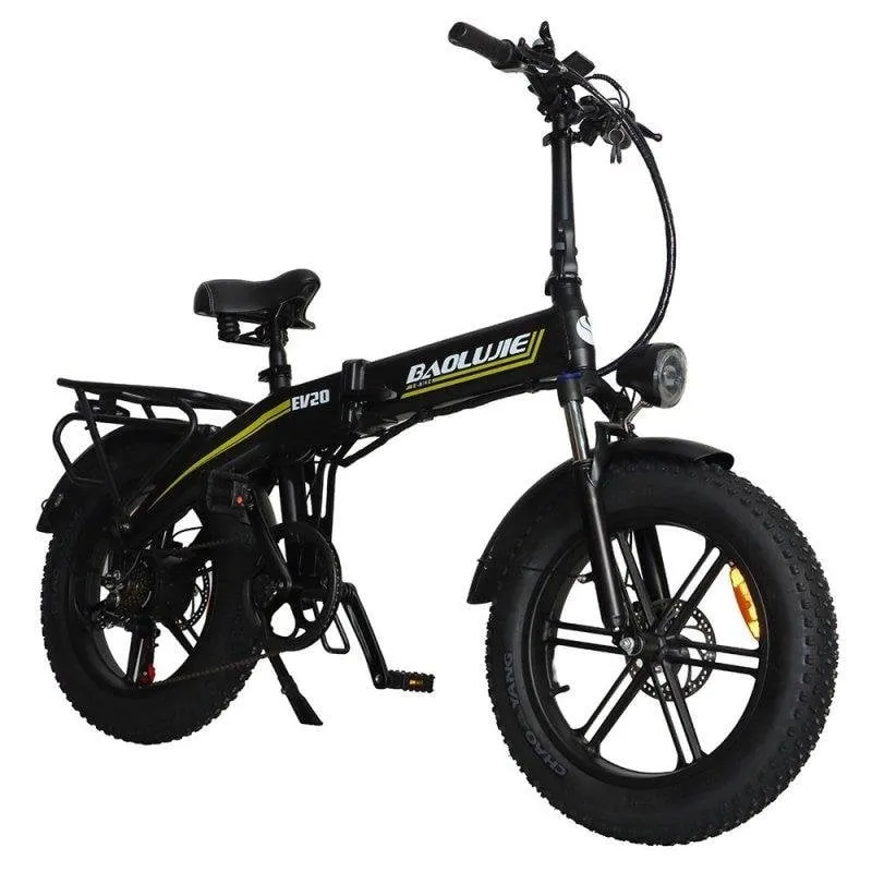 Bicicletta Elettrica Pieghevole Baolujie D7 48V 16Ah Shimano telaio in alluminio 7 velocità