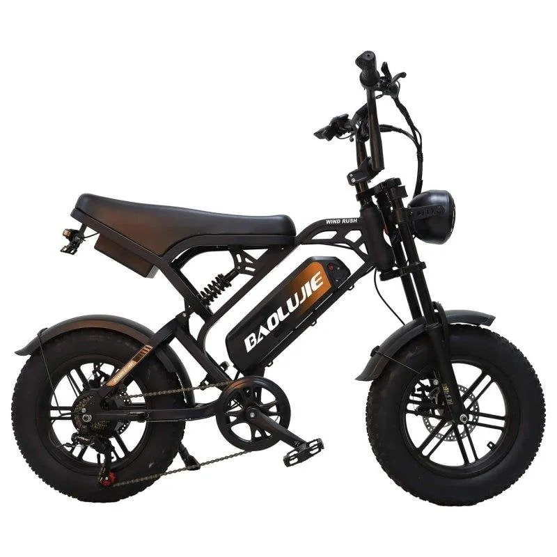 Bicicletta elettrica Baolujie F2 Pieghevole 250W 48V 16x4.0 40-50 km