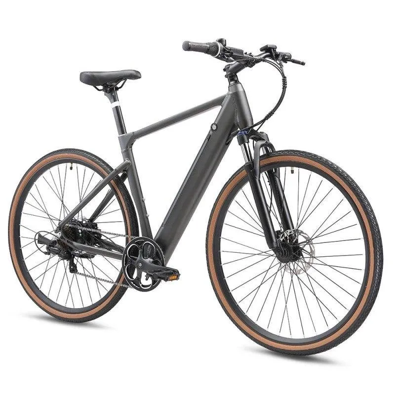 Bicicletta Elettrica Urbana Yangor H700 Freni Idraulici TEKTRO Sensore Binario Pneumatici Versatili
