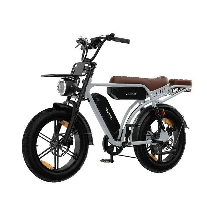 Bicicletta elettrica Velopro M9 Doppia Batteria 130 km 250 W Pneumatici 20"