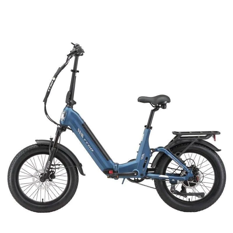 Bicicletta elettrica TTGO F7 pieghevole 48 V 15 Ah