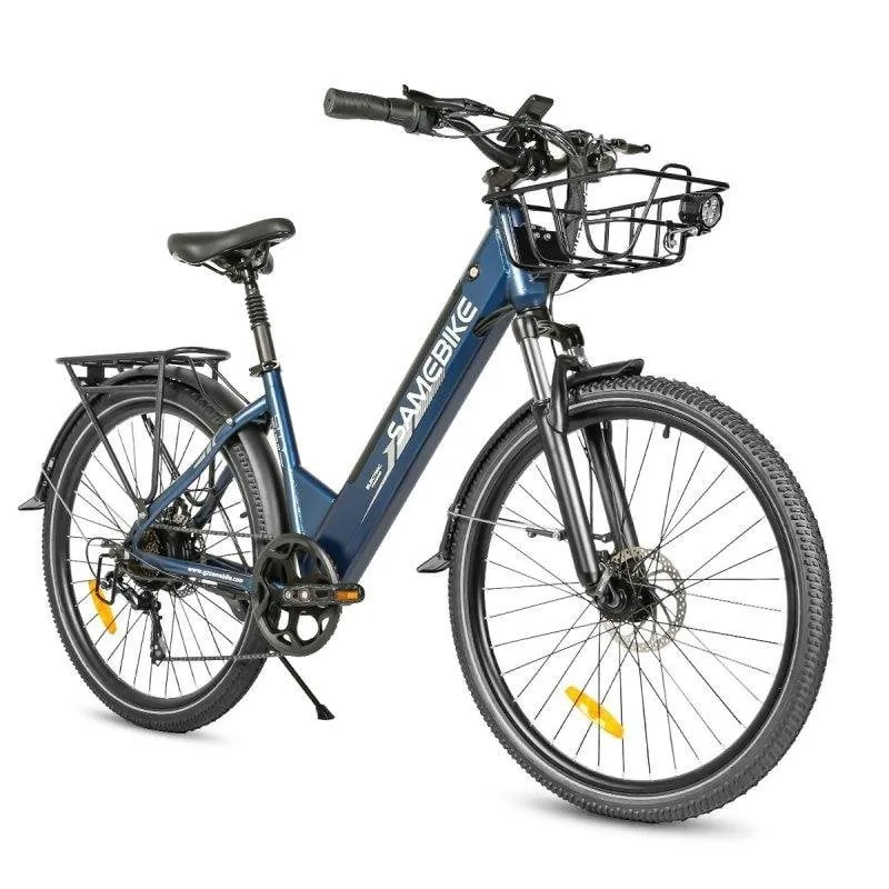 Bicicletta elettrica Samebike RS-A01 Pro-T 26" 500W 36V 15Ah Blu