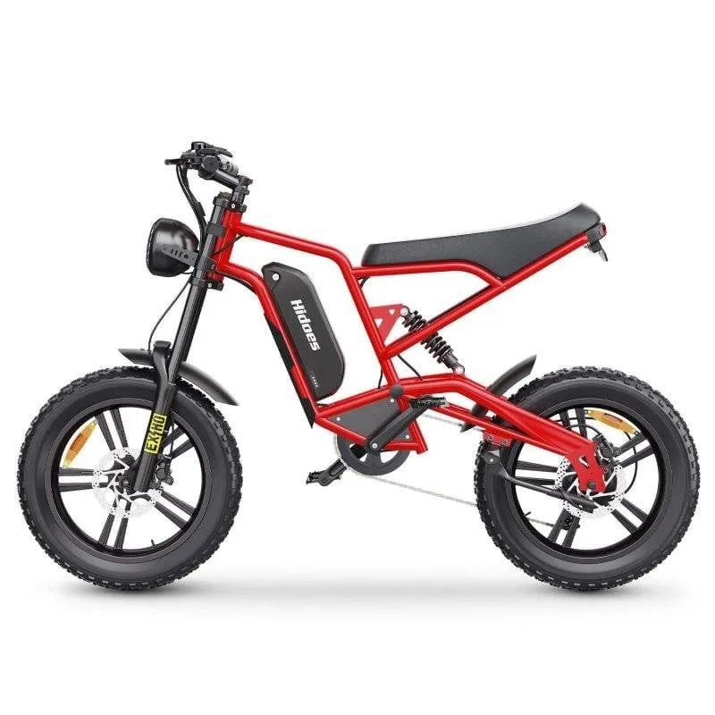 Bicicletta Elettrica Hidoes B6 20x4 Rosso