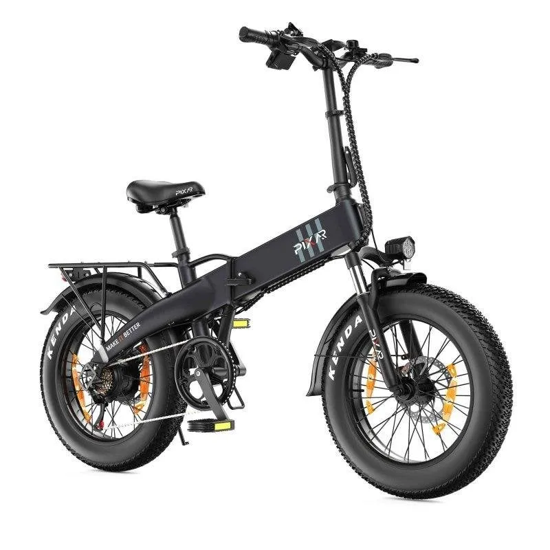 Bicicletta elettrica pieghevole Pixar F2 250W 20x4 48V 15Ah 60-80 km