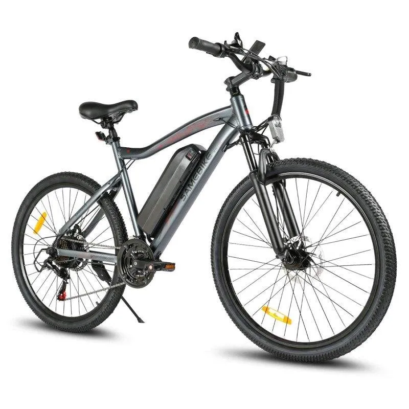 Bicicletta elettrica Samebike SY26-II 26" Grigia Shimano 21 velocità 13Ah