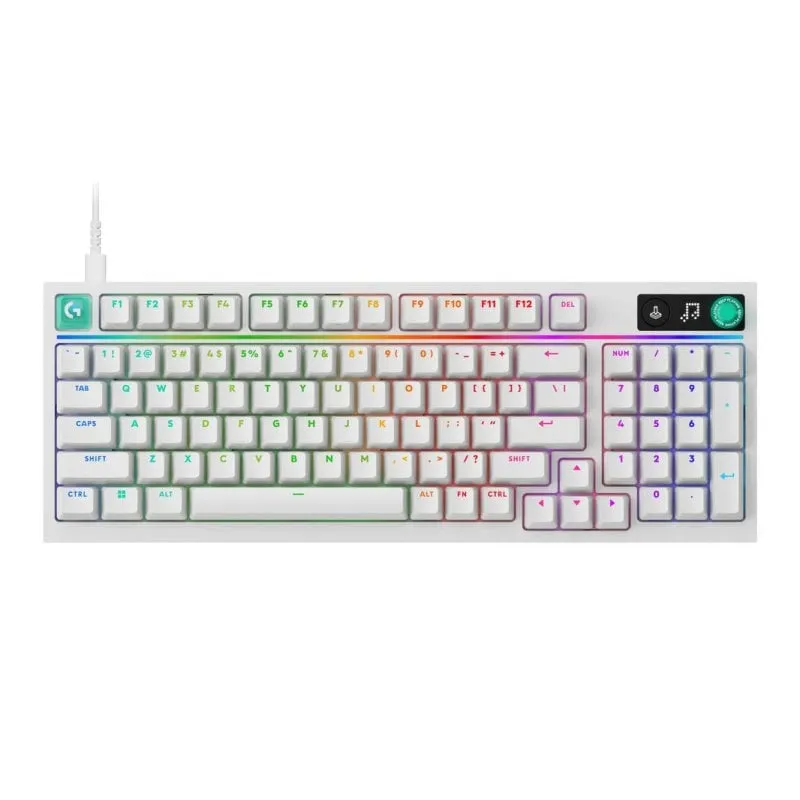 Tastiera Logitech G G316 X 98 gaming meccanica RGB bianca Italian