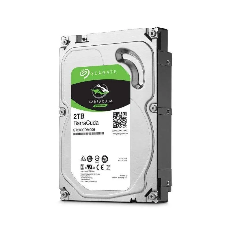Disco Duro Seagate Barracuda ST2000DM008 2TB HDD 7200rpm SATA III 256MB