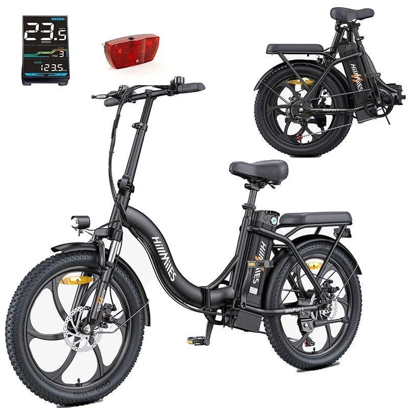 Bicicletta Elettrica Pieghevole HillMiles MilePort 1 Upgrade LED Schermo