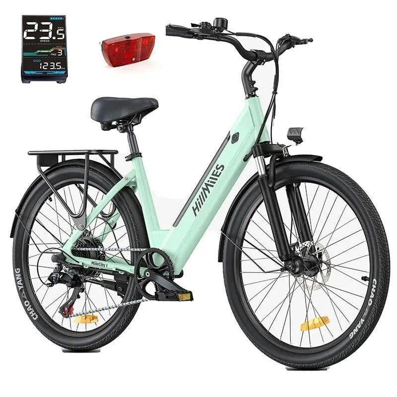 Bicicletta elettrica HillMiles MileCity 1 Upgrade 26 pollici 36 V 13 Ah 250 W