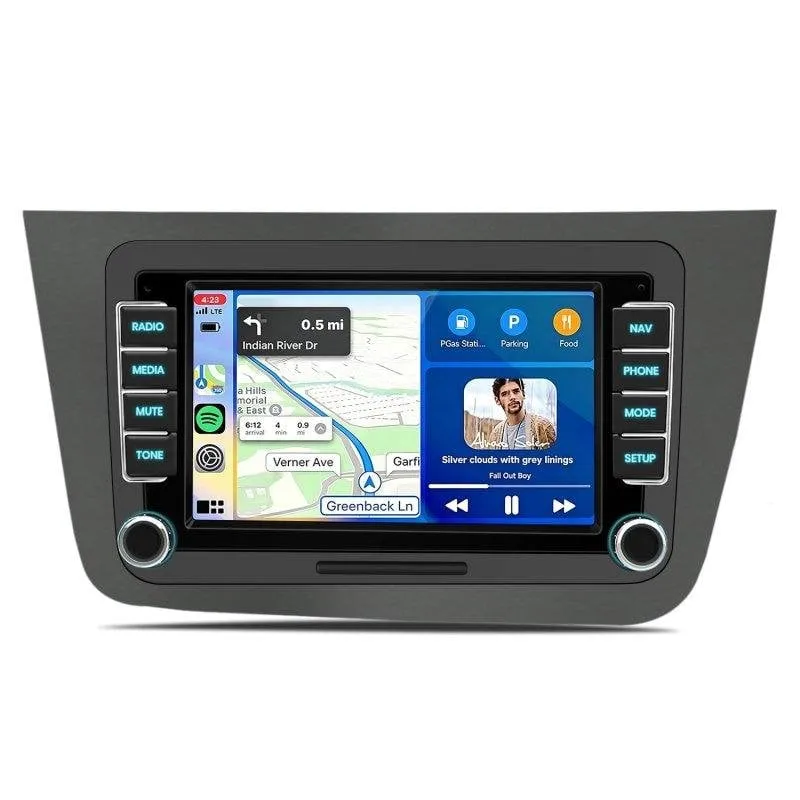 Autoradio Android15 Seat Altea Toledo 7" Navi GPS Wifi DAB+