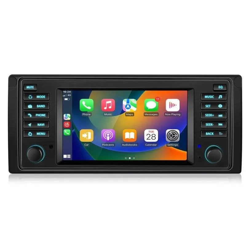 Autoradio JUNSUN Android 15 2+64GB CarPlay DAB+ WiFi BMW X5 E53